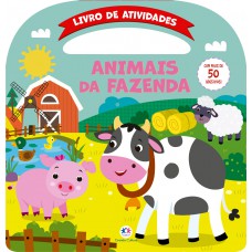 Animais da fazenda - Atividades e mais de 50 adesivos