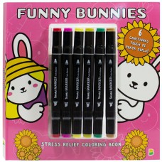 Comfy Coloring: Funny Bunnies