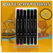 Comfy Coloring: Cute Capybaras