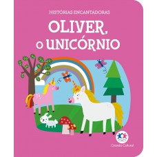Oliver, o unicórnio - Livro almofadado pequeno