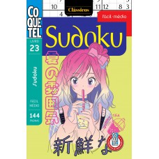 Livro Coquetel Sudoku Fácil-Médio 23