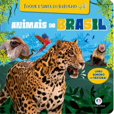 Animais do Brasil - Livro sonoro com textura