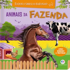 Animais da fazenda - Livro sonoro com textura
