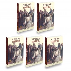 KIT 5 O LIVRO DOS ESPÍRITOS - ECONÔMICO BOA NOVA