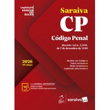 Código Penal - Legislação Saraiva de Bolso - 10ª Edição 2026 Código Penal - Legislação Saraiva de Bolso - 10ª Edição 2026