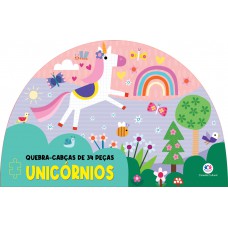 Unicórnios - Livro com quebra-cabeça