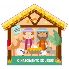 O nascimento de Jesus - Livro com quebra-cabeça