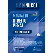 Manual de Direito Penal - Volume Único - 22ª Edição 2026 Manual de Direito Penal - Volume Único - 22ª Edição 2026