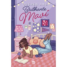 Brilhante Maví — Romance adolescente, com pôster e marca-página