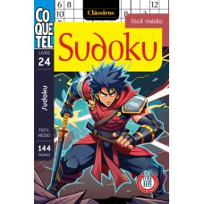 Livro Coquetel Sudoku Fácil-Médio 24