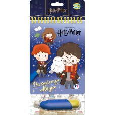 Harry Potter - Passatempo mágico - Colorindo com água