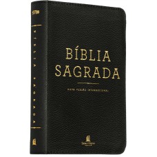Bíblia Pocket NVI, Capa luxo preta, Leitura Perfeita