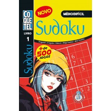 Livro Coquetel Mais de 500 Sudoku Médio/Difícil 1