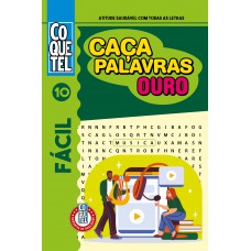 Livro Coquetel Caça-Palavras Ouro 10
