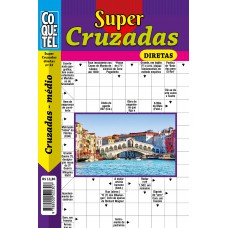 Livro Coquetel Super Palavras Cruzadas Diretas 33