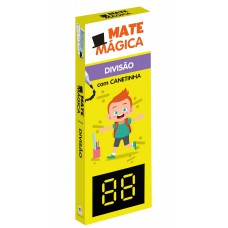Divisão - Livro Infantil de Matemática com Canetinha Reutilizável - Atividades Educativas