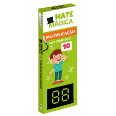 Multiplicação - Livro Infantil de Matemática com Canetinha Reutilizável - Atividades Educativas