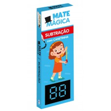 Subtração - Livro Infantil de Matemática com Canetinha Reutilizável - Atividades Educativas