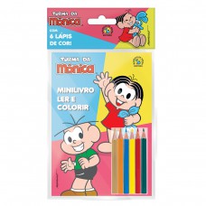 Solapa Pop Minilivro Ler E Colorir Com Lápis - Mônica Solapa Pop Minilivro Ler E Colorir Com Lápis - Mônica