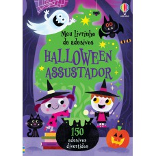 Halloween Assustador: Meu Livrinho De Adesivos