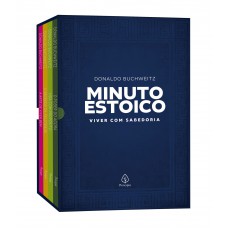 Box Estoicismo: 4 Livros para Viver com Sabedoria - Coleção Minuto Estoico