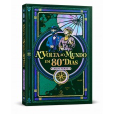 A Volta ao Mundo em 80 Dias Edição Supreme Capa Dura com Alto Relevo