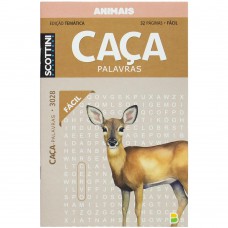 SCOTTINI CAÇA ANIMAIS DO MUNDO N3028 32P(F)