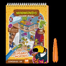 Lugares Incríveis - Minimundo Sticker Book