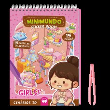 Girls - Minimundo Sticker Book