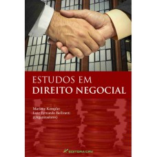Estudos em direito negocial Estudos em direito negocial