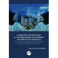 O princípio de proteção e a flexibilização das normas do direito do trabalho (de acordo com a reforma trabalhista lei 13467, de 13/07/17 e mp 808, de 14/11/17)