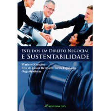 Estudos em direito negocial e sustentabilidade Estudos em direito negocial e sustentabilidade