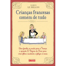 Crianças francesas comem de tudo