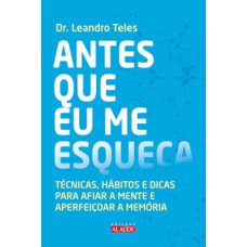 Antes que eu me esqueça