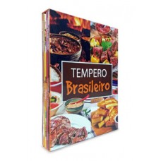 Box tempero brasileiro - 4 Volumes