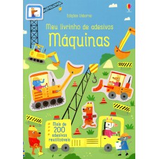 Máquinas: Meu Livrinho De Adesivos