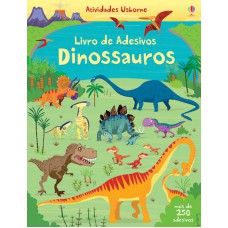 Dinossauros: Livro De Adesivos