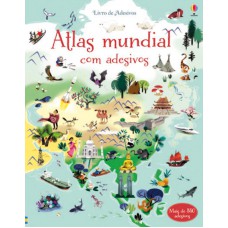 Atlas Mundial: Livro De Adesivos