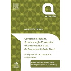 Orçamento Público, Afo E Lrf - Questões Orçamento Público, Afo E Lrf - Questões