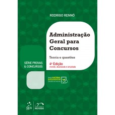 Série Provas ''||chr(38)||'' Concursos - Administração Geral para Concursos - 4ª Edição 2021