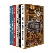 As extraordinárias viagens de Júlio Verne - Box com 6 livros As extraordinárias viagens de Júlio Verne - Box com 6 livros