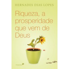 Riqueza, a prosperidade que vem de Deus