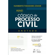 Novo Código de Processo Civil - Anotado Novo Código de Processo Civil - Anotado