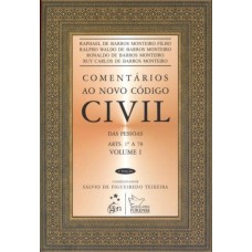 Comentários ao Novo Código Civil das Pessoas Arts. 1º a 78 - Vol. I - 2ª Edição 2012
