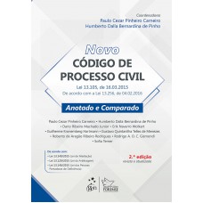 Novo Código de Processo Civil - Anotado e Comparado Novo Código de Processo Civil - Anotado e Comparado
