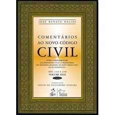 Comentários ao Novo Código Civil - Vol. XXII - 2ª Edição 2013