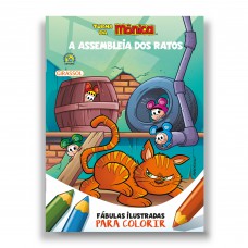 Turma da Mônica - Fábulas Ilustradas para Colorir - A Assembleia dos Ratos