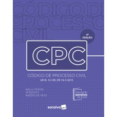 Código De Processo Civil Mini - Coleção Saraiva De Bolso - 5ª edição 2023