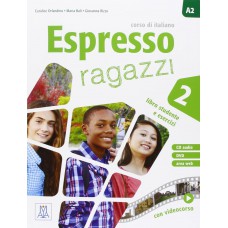 Espresso ragazzi 2 (a2) - libro + cd audio + dvd