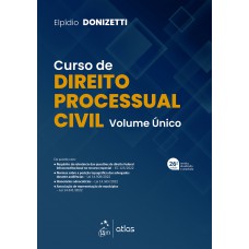 Curso de Direito Processual Civil - Volume Único